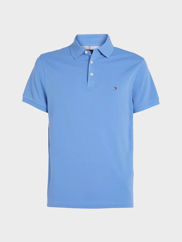 Tommy Hilfiger - Men's Slim Fit Polo T- Shirt Sky Blue / M