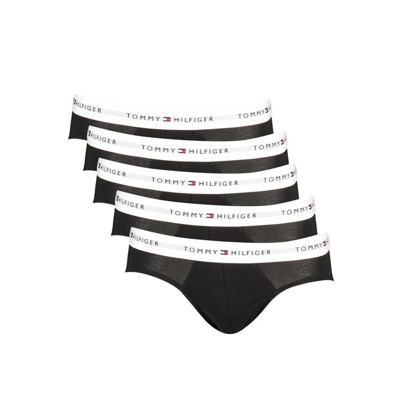 Tommy Hilfiger Black Cotton Men's Briefs S