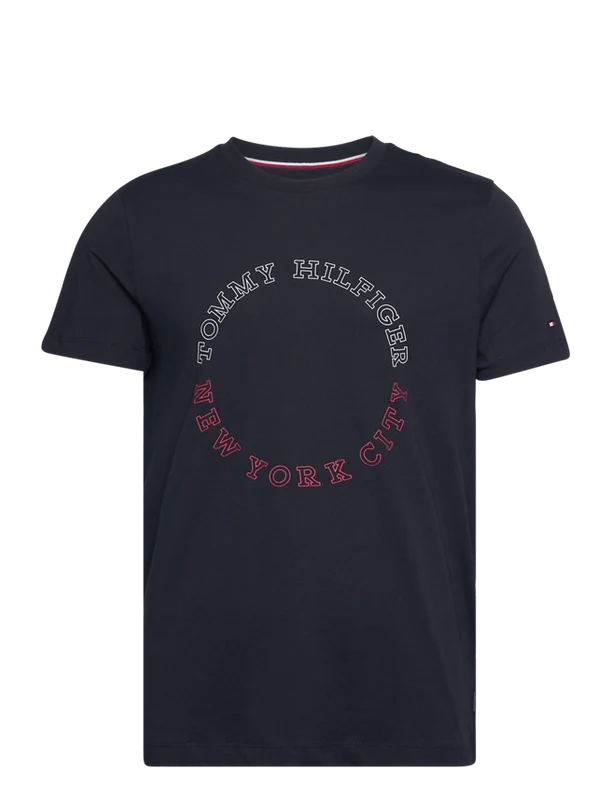 Tommy Hilfiger Mens Roundle Tee Desert Sky / 2XL