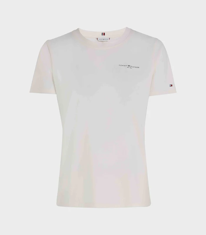 Tommy Hilfiger - Women's 1985 Collection Logo Tshirt Off White / L