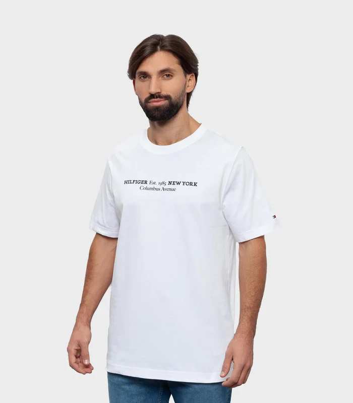 Tommy Hilfiger - Hilfiger New York Tshirt Regular Fit White / S