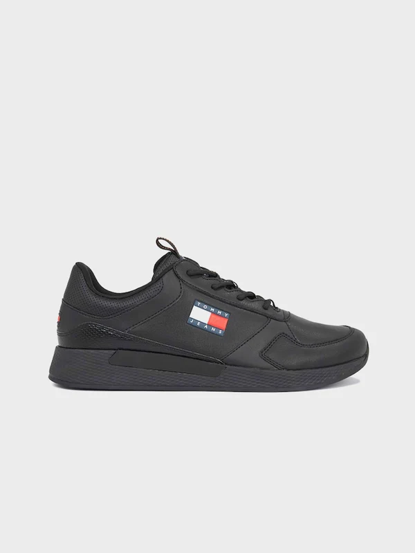 Tommy Hilfiger Jeans - Men's Flexi Runner Sneakers Black 1 / 45