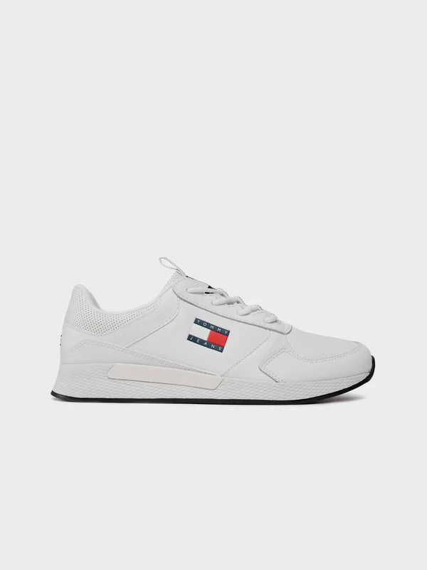 Tommy Hilfiger Jeans - Men's Flexi Runner Sneakers White / 41