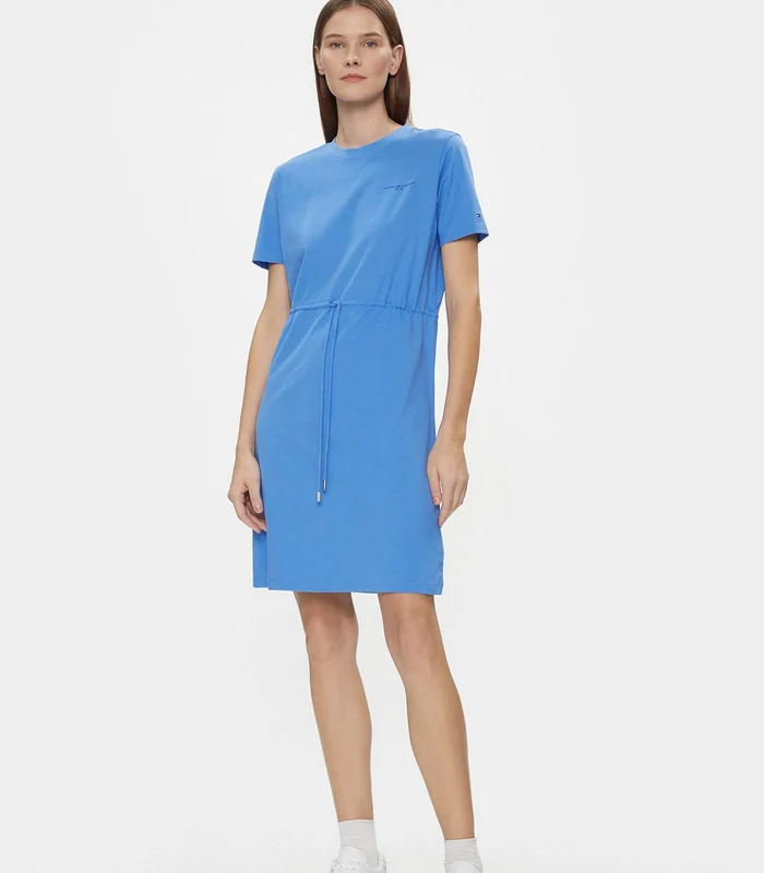 Tommy Hilfiger - Women's 1985 Collection Signature T-Shirt Dress Blue / L