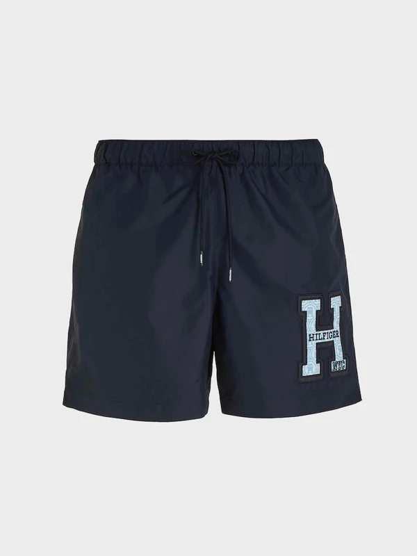 Tommy Hilfiger - Men's Embroidered Logo Swim Bottoms Desert Sky / M