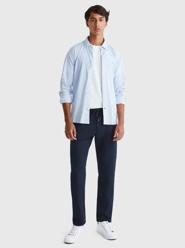 Tommy Hilfiger - Men's Chelsea Cotton Linen Pant Desert Sky / 34