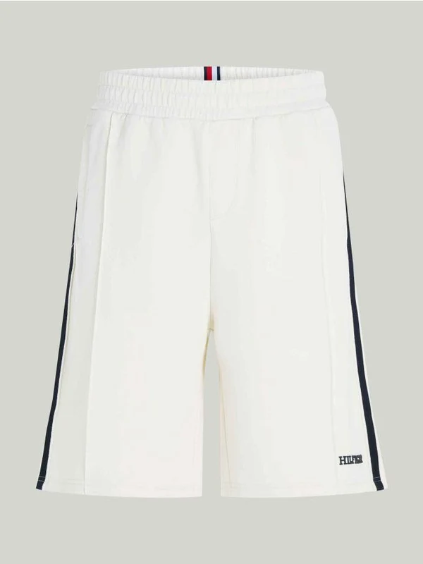 Tommy Hilfiger - Monotype Scuba Sweatshort Light Beige / XS
