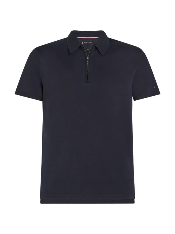 Tommy Hilfiger - Men's Woven Polo Short Sleeve Polo T-Shirt Desert Sky / XL