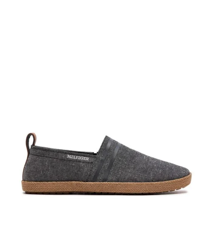 Tommy Hilfiger - Men's Espadrille Stripe Chambray Black 1 / 40