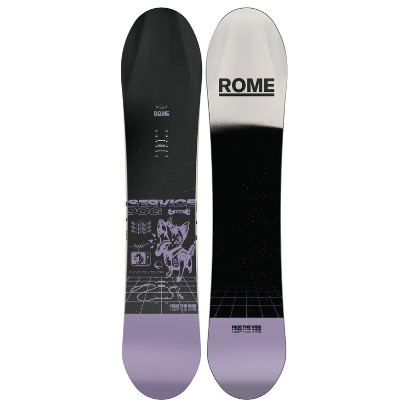 Rome Service Dog Snowboard 2026 151