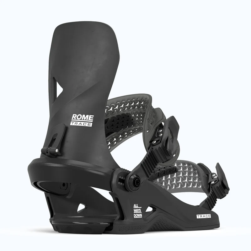 Rome Trace HW Snowboard Bindings 2026 - Black M/L