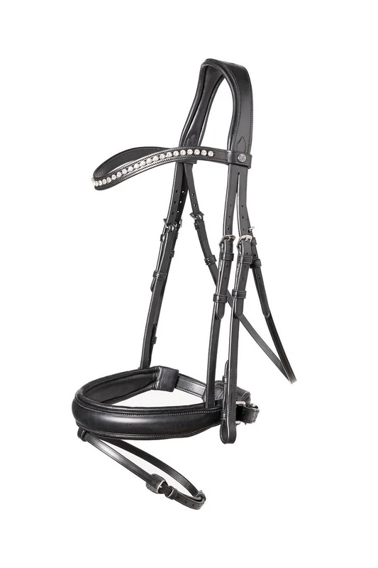 Verden Large Crank Noseband Bridle Black/Black V