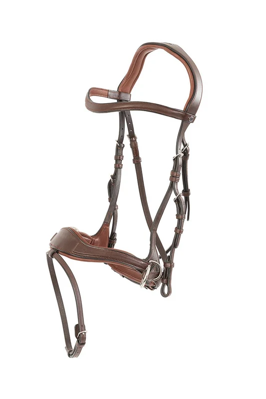 Falsterbo T-motion Bridle Brown/Silver WB