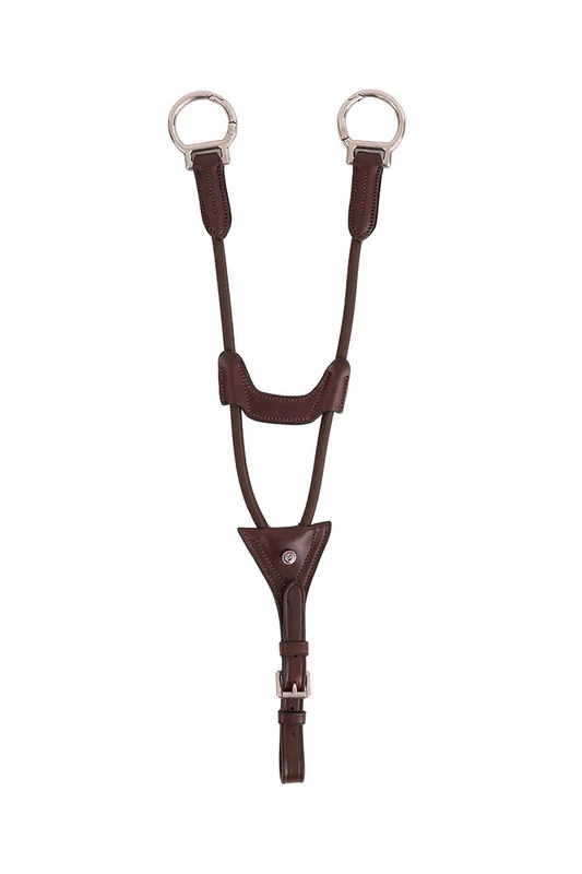Valkenswaard Elastic Running Martingale Attachment Brown/Silver V