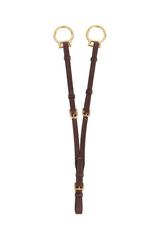 Helsinki Running Martingale Attachment Brown/Gold V