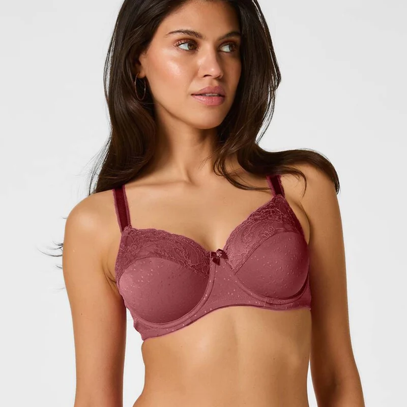 Hunkemöller Sophie BH mit Bügel, Rosa Renaissance Rose / 80C