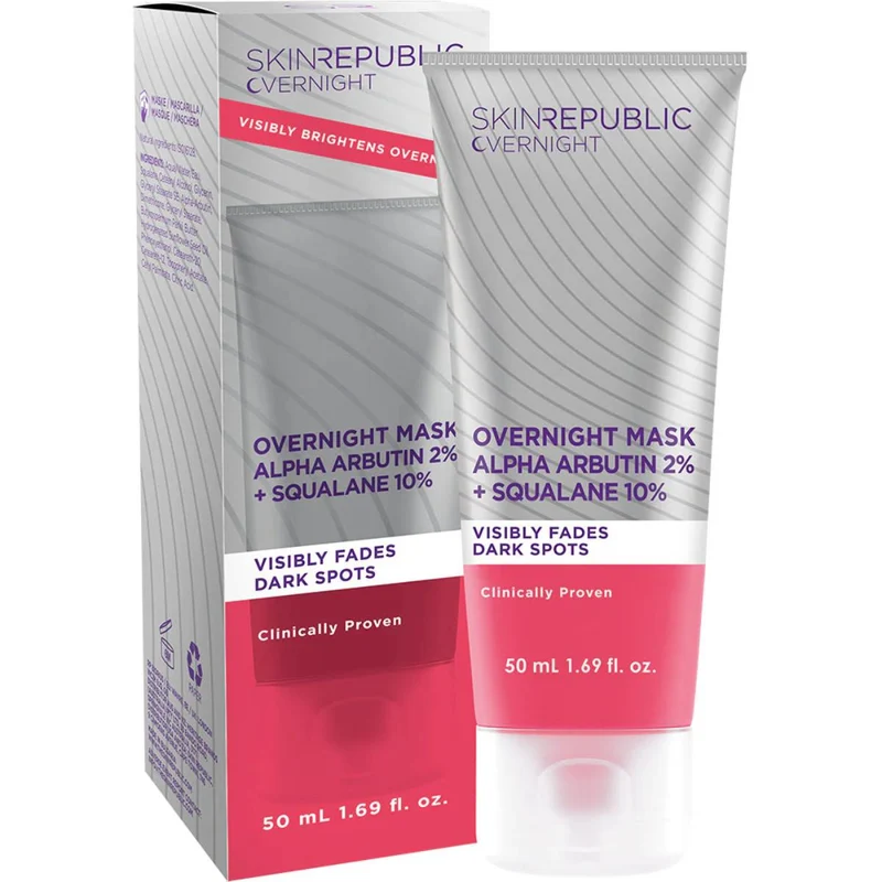 Skin Republic Alpha Arbutin 2% + Squalane 10% Overnight Mask