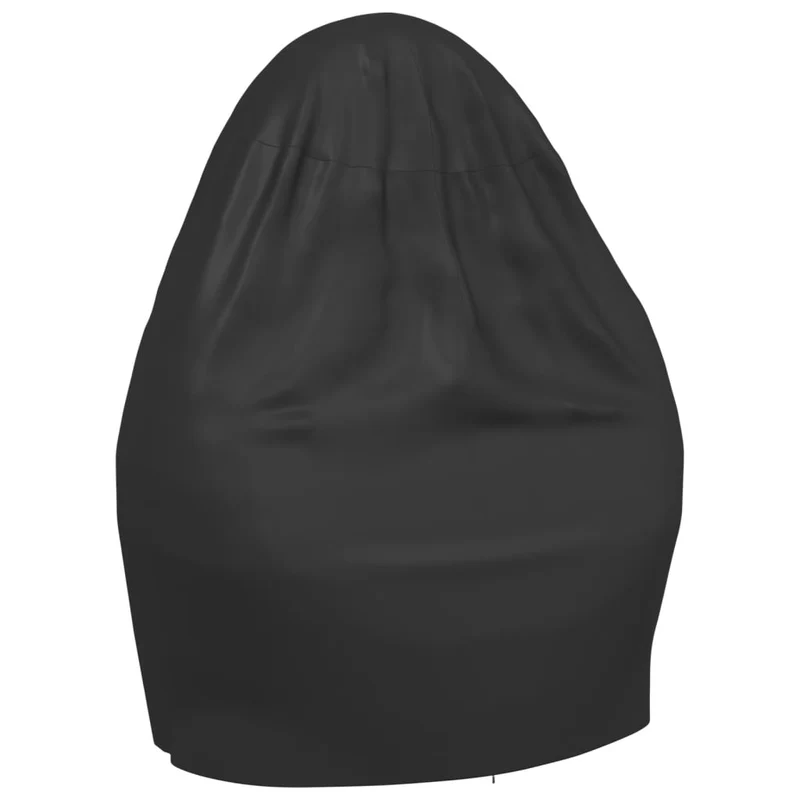 Eichstoel hoes dubbel zwart Ø 146x210 cm 420D oxford