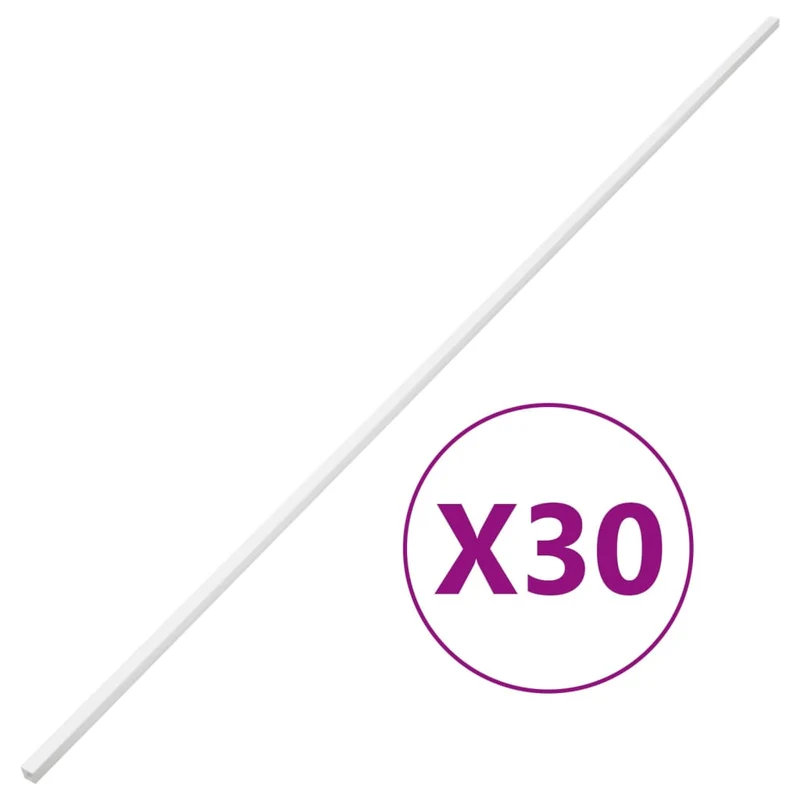 Kabelgoot 30x15 mm 30 m PVC wit