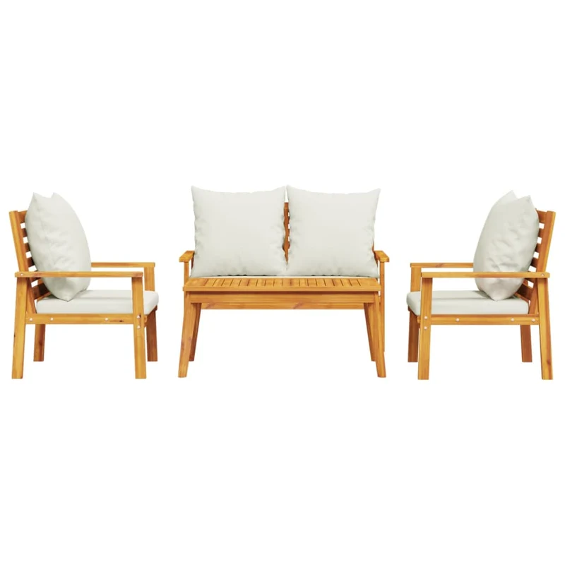Finnek Acacia Wood - 100cm Cream White