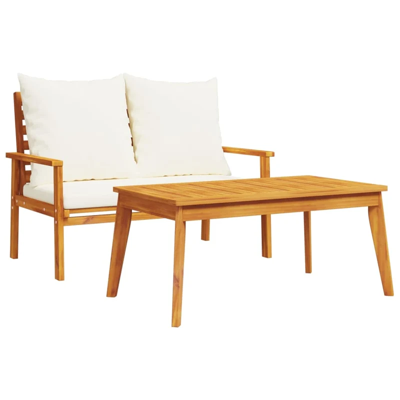 Nuvik Acacia Wood - 100cm Cream White