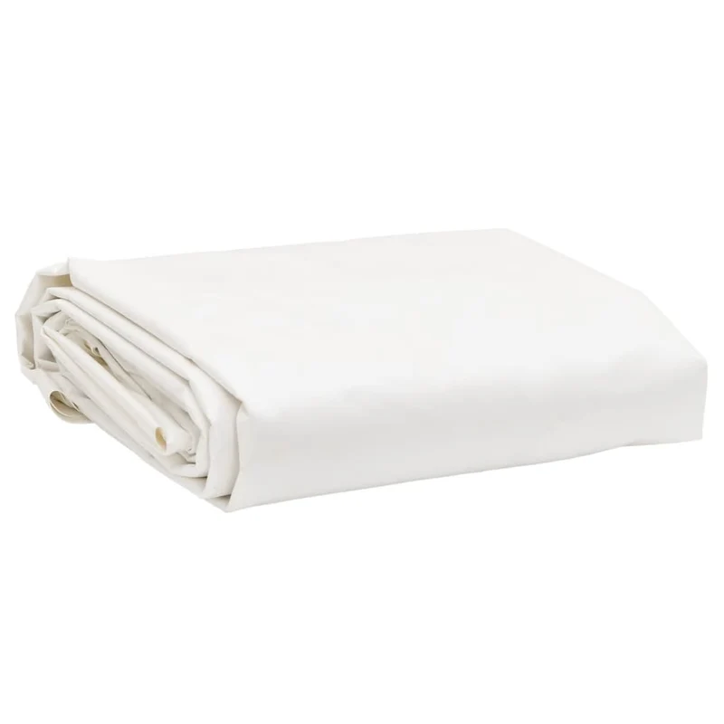 Dekzeil rond Ø 2,8 m 650 g/m² wit