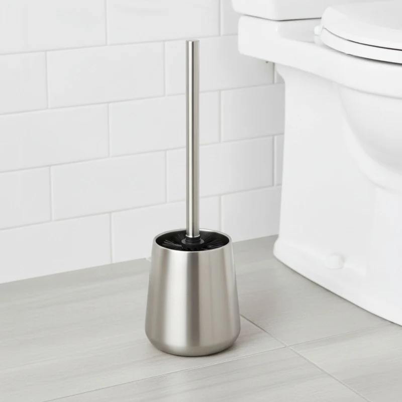 Szczotka do wc DAHI, stal nierdzewna, Ø 11 cm