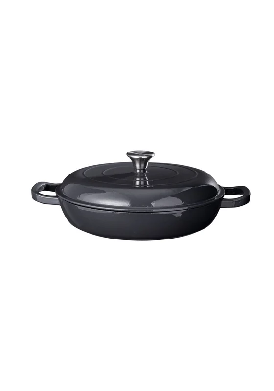 Cast Iron Pan 30cm - Grey Grey / 30CM