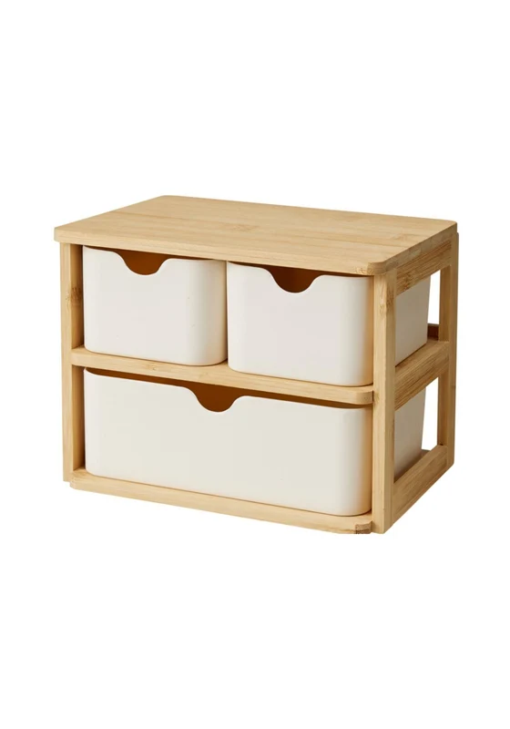 Drawer Organiser - White White/natural / One Size