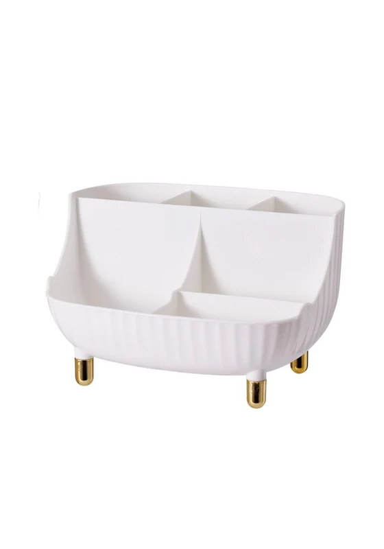 Beauty Makeup Organiser - White White / One Size