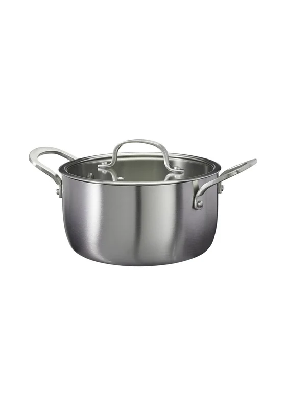 Casserole Pan with Lid 20cm - Grey Silver / One Size