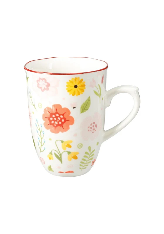 Flower Design Mug - Floral Floral / One Size