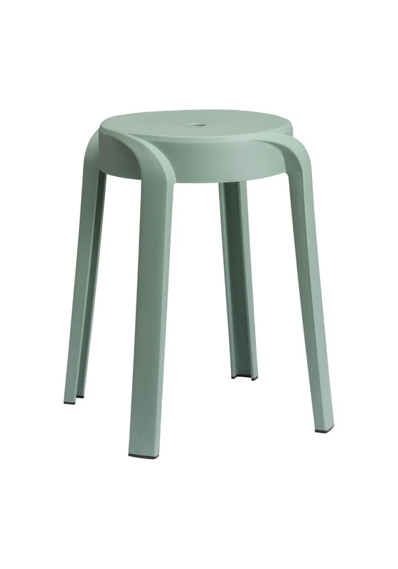 Stackable Round Stool - Green Light Green / One Size
