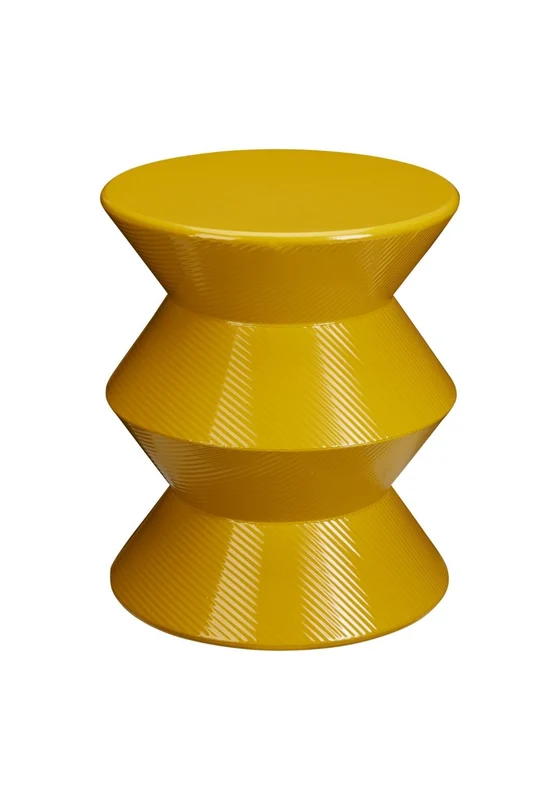 Metal Glossy Table - Yellow Yellow / One Size
