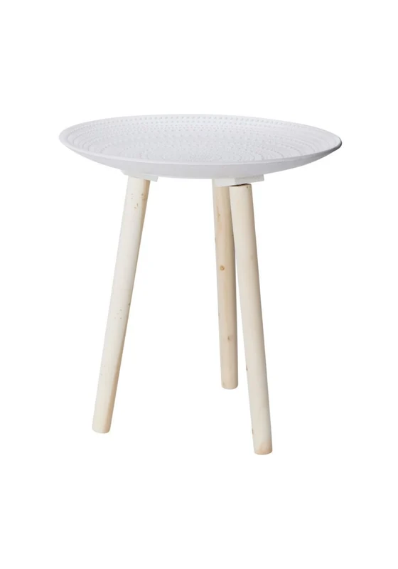 Decorative Side Table - White White / One Size