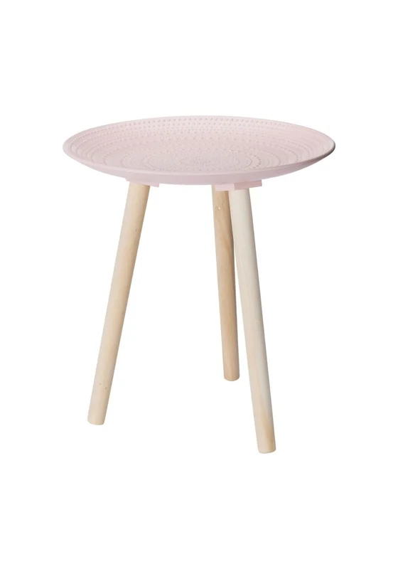 Decorative Side Table - Pink Pink / One Size