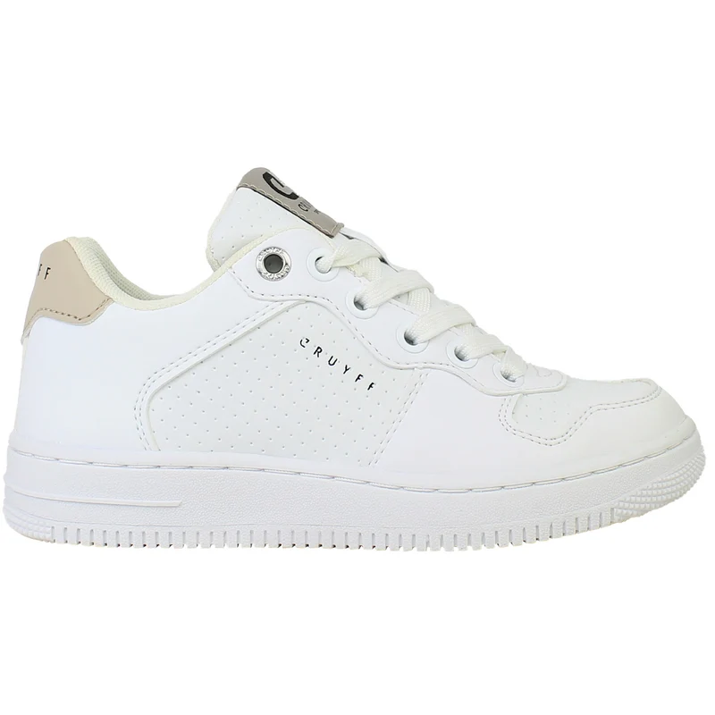 Cruyff Indoor Royal Kids White Trainers 11.5k