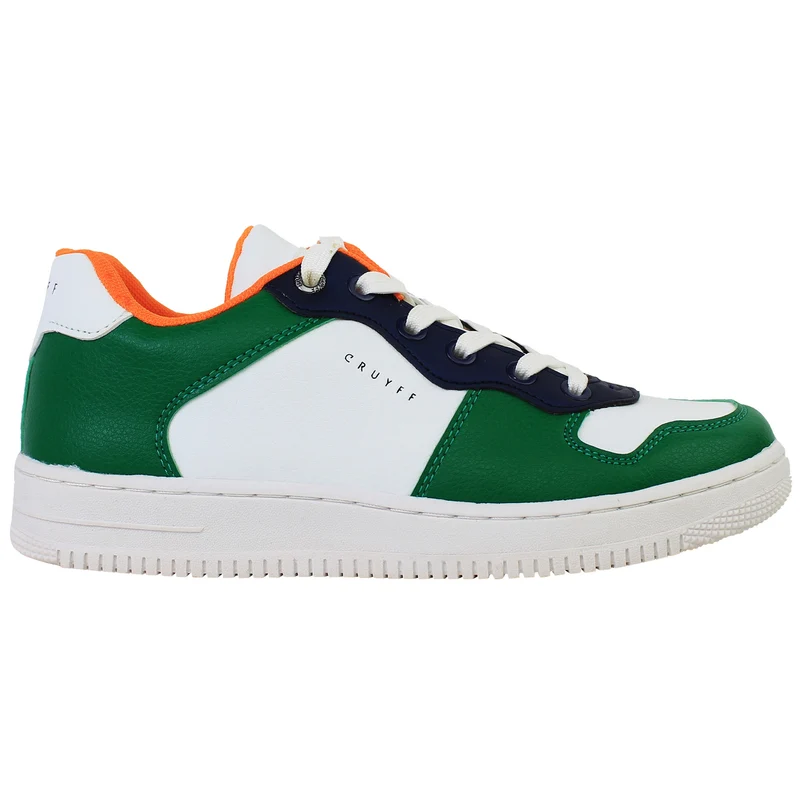 Cruyff Indoor Royal Kids White/Green Trainrs 1