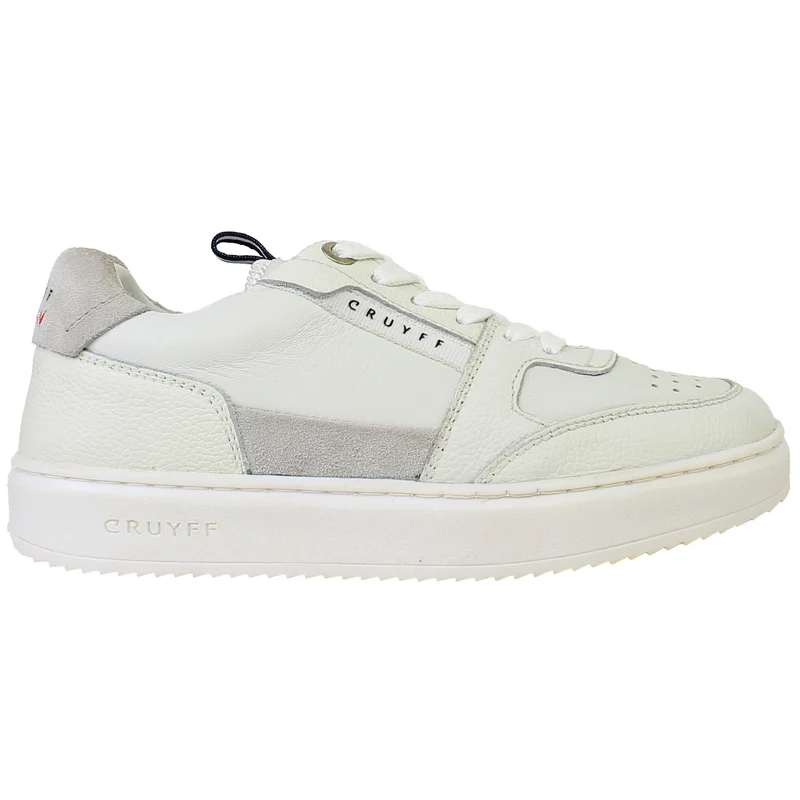 Cruyff Endorsed Tennis Kids White Trainers 6