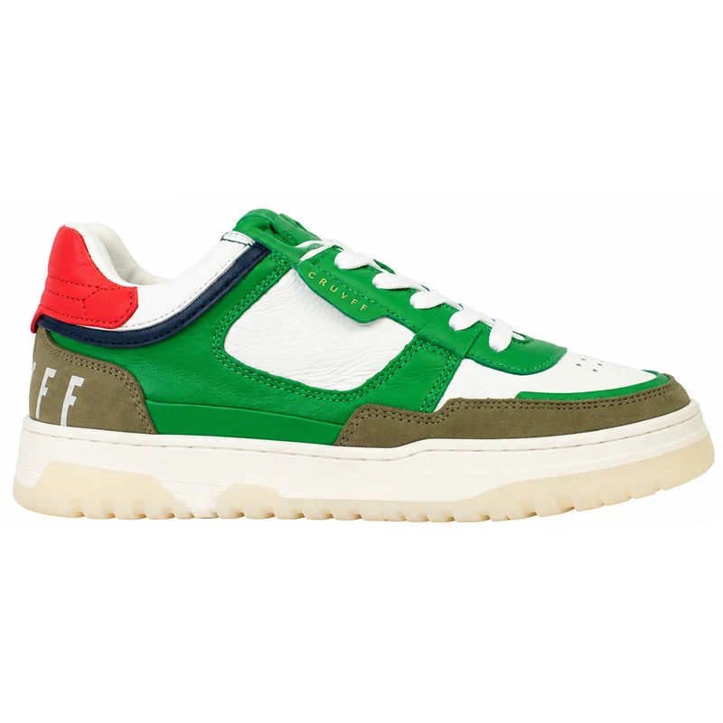 Cruyff Nemes Mid Kids Green/White Trainers 5