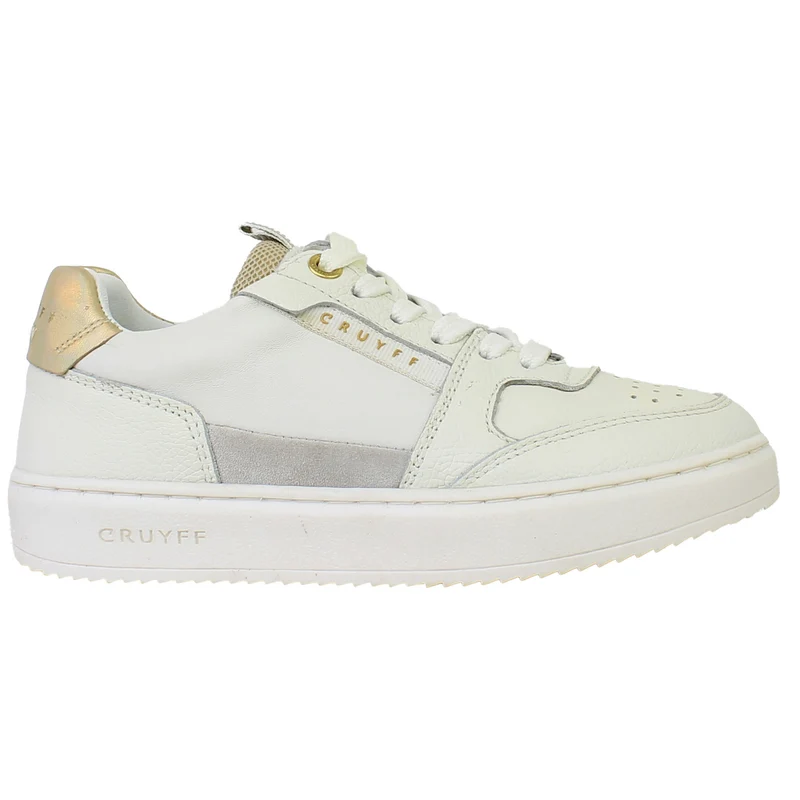 Cruyff Endorsed Tennis Kids Off White Trainers 11.5k