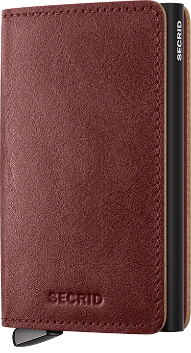 SECRID SLIMWALLET+ BASCO MARRÓN