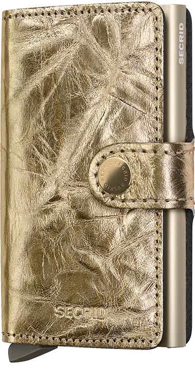 SECRID MINIWALLET CRUNCH ORO