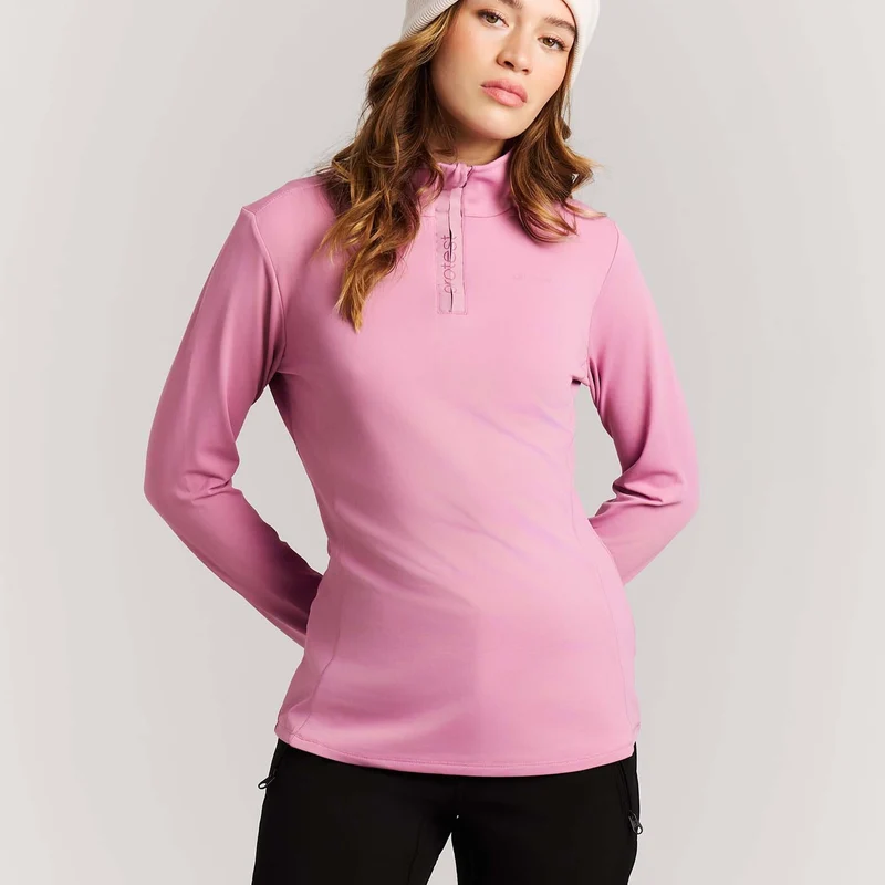 Refabriz 1/4 Zip Top 34 / Roze