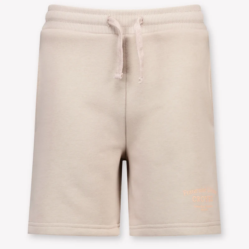 Croyez Kinder Jongens Shorts In Beige 16 Jaar
