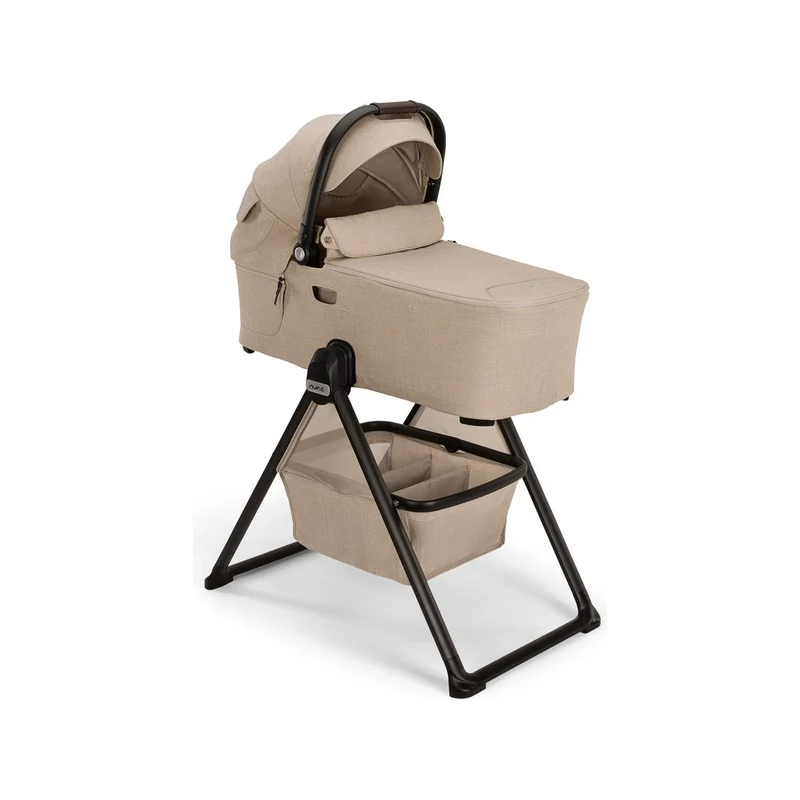 Nuna DEMI Series Bassinet + Stand Biscotti