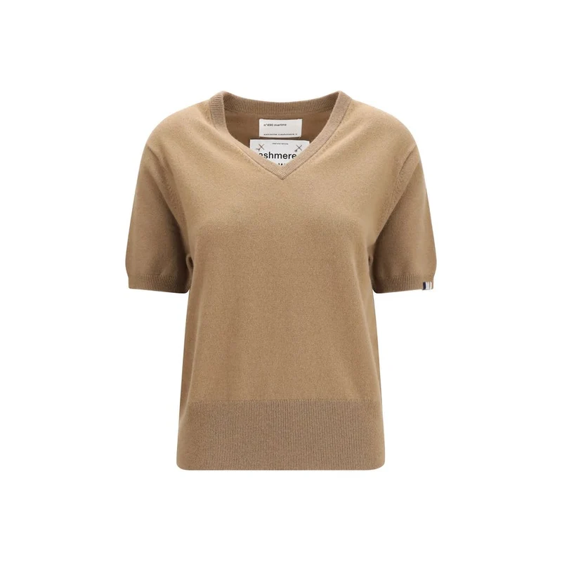 Extreme Cashmere Beige Cashmere Sweater One Size