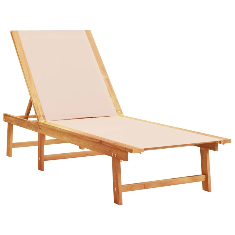 Trena Acacia Wood - 200cm Cream