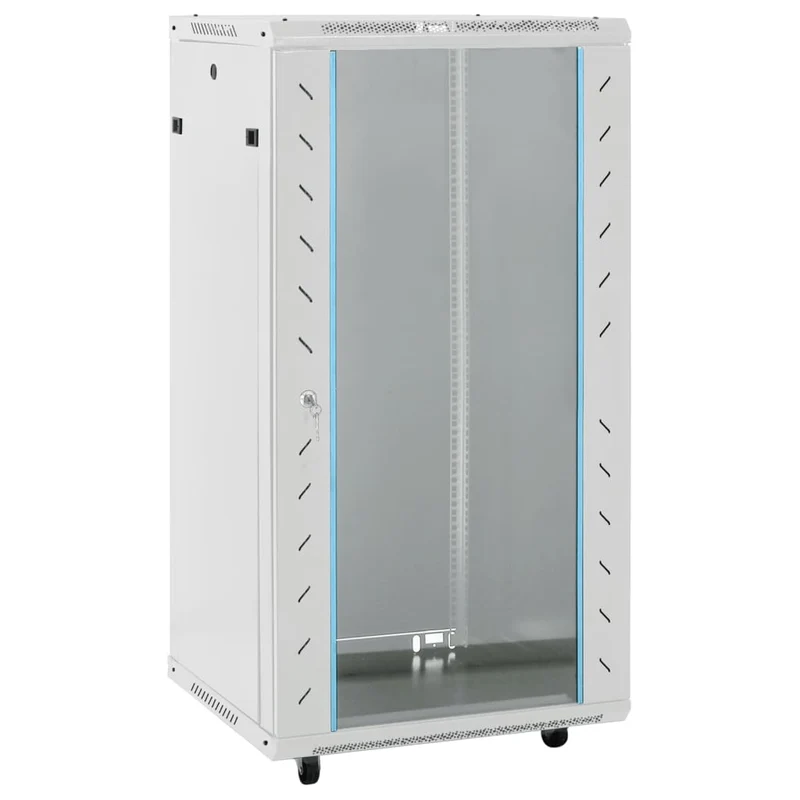 22U Verkkolaitekaappi kääntyvät jalat 19" IP20 60x60x120 cm