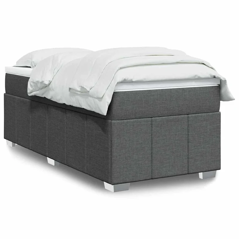 Boxspring met matras 100x200 cm stof